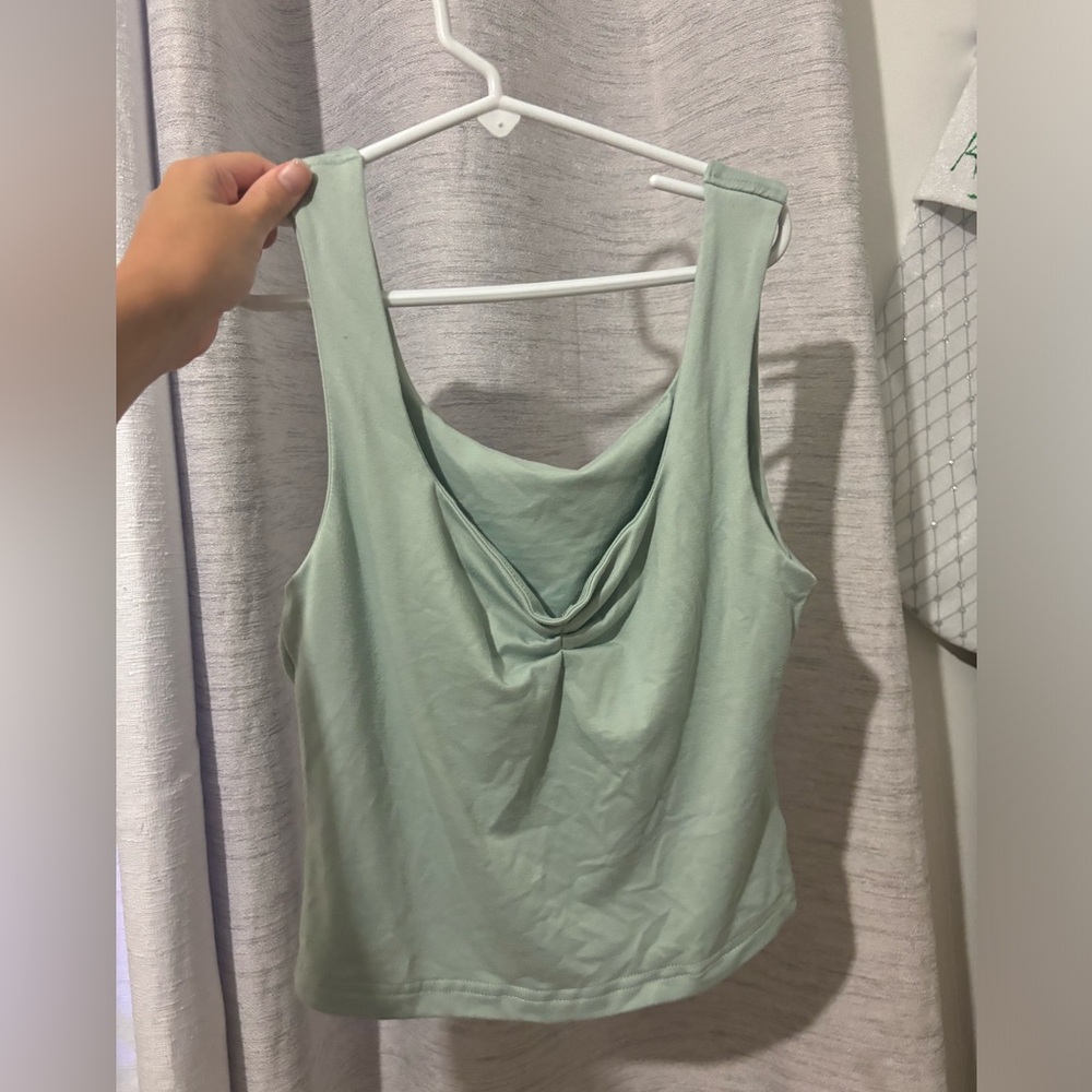 Mint Fitted Top